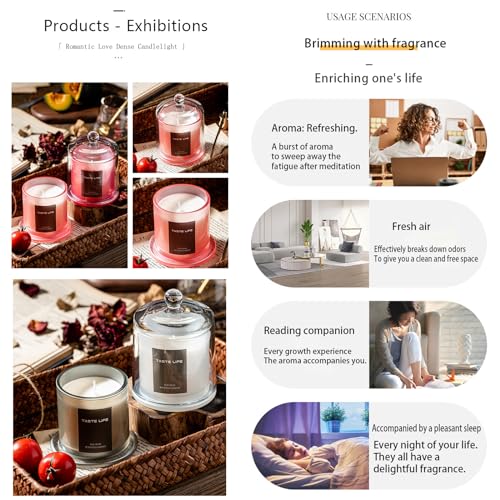 Miracle TQ Aromatherapy Candle Plant Soy Wax 150g Home Gift Accompanying Gift SPA Bath Yoga Miracle TQAu supplements