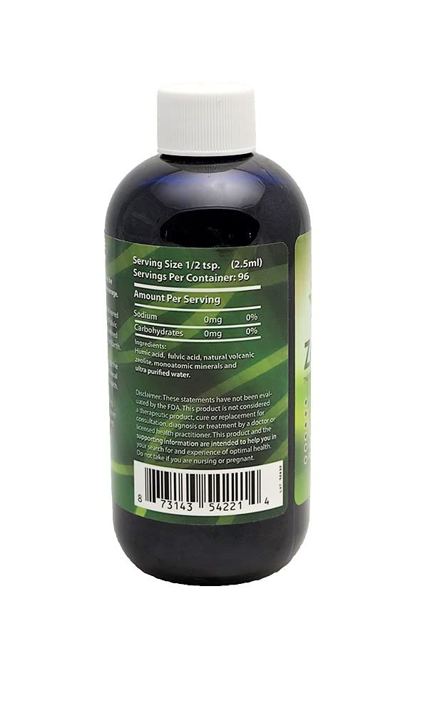 Living Foods USA ZeoHeal - Humic and Fulvic Acid Mineral Supplement 8 Fluid Ounce (2-Pack) Living Foods USAAu supplements
