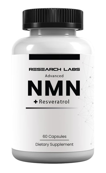 Research Labs Advanced NMN Resveratrol & Betaine (TMG) Longevity Formula – NAD Cellular Energy, Healthy Aging, Metabolic Support – Advanced Science Supplement – Made in USA NAD Supplement Booster Research LabsAu supplements