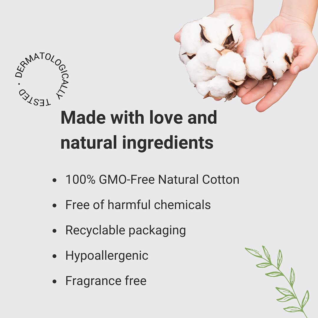 Veeda 100% Natural Cotton PH Balanced Hypoallergenic Feminine Wet Wipes, Safe Cleansing Cloths VeedaAu supplements
