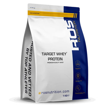 Whey Protein Powder | Unflavoured | Target Whey Protein by ROS Nutrition | 1 Kg | 40 Servings ROS NutritionAu supplements
