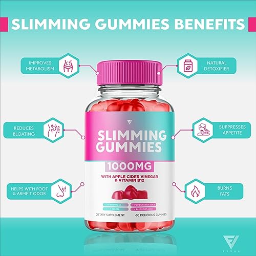 (3 Pack) Slimming Gummies It Works Slimming Gummies for Weight Loss with Apple Cider FyvusAu supplements