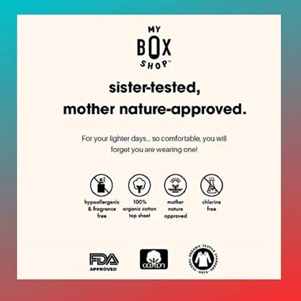 MYBOXSHOP Organic Tampons - 100% Pure Organic Cotton Tampons with BPA-Free Applicator MYBOXSHOPAu supplements