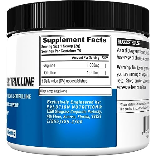Evlution Nutrition L-Arginine + L-Citrulline - Endurance + Workout Performance EvlutionAu supplements