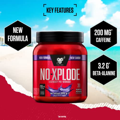 BSN Nutrition N.O.-Xplode Pre Workout Powder Food Supplement, Energy and Focus BSNUS supplements