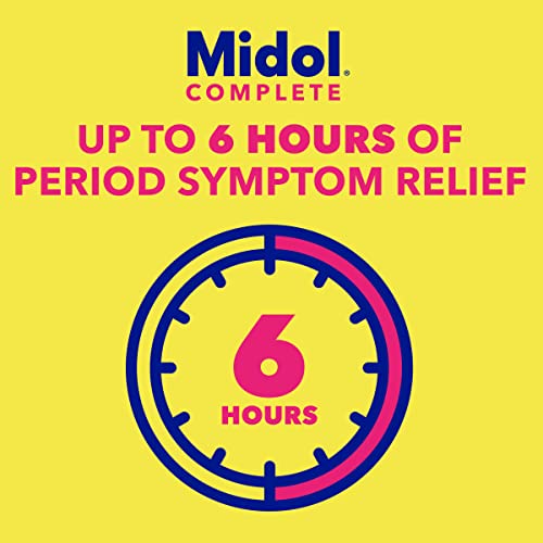 Midol Complete Gelcaps 24ct: Midol Complete Menstrual Pain Relief Gelcaps with Acetaminophen MidolAu supplements