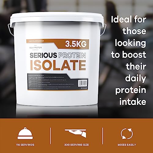The Bulk Protein Company, Serious Protein Isolate – 3.5kg – Whey Protein Iso The Bulk Protein CompanyAu supplements