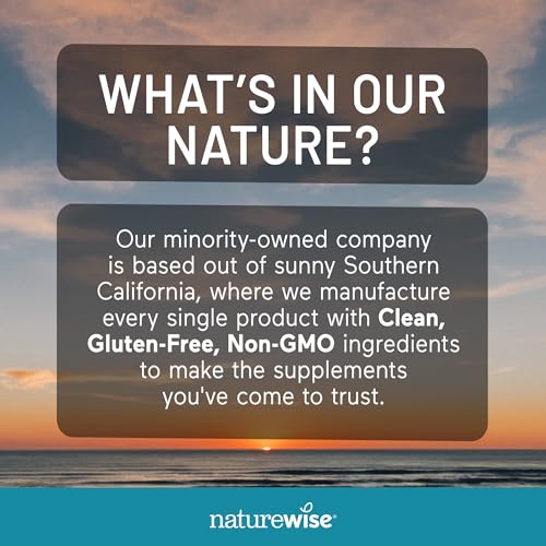 NatureWise Probiotics 60 Billion CFU - 17 Strains + Organic Prebiotics - Immune, Digestive & Gut Health Support for Women & Men - Vegetarian, Gluten-Free, Non-GMO - 30 Capsules[1-Month Supply] NatureWiseAu supplements