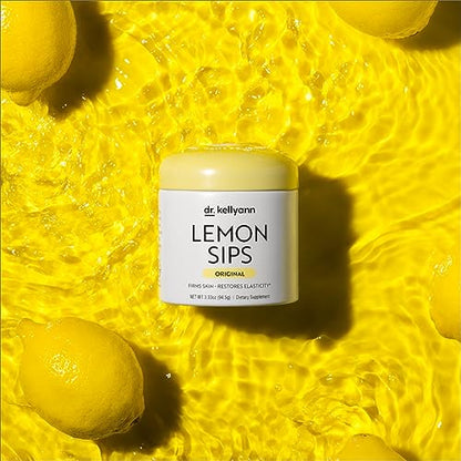 Dr. Kellyann Lemon Sips - Diet Citrus Drink Mix - Rehydrate, Detox, Revitalize - Sugar Free Dr. KellyannUS supplements