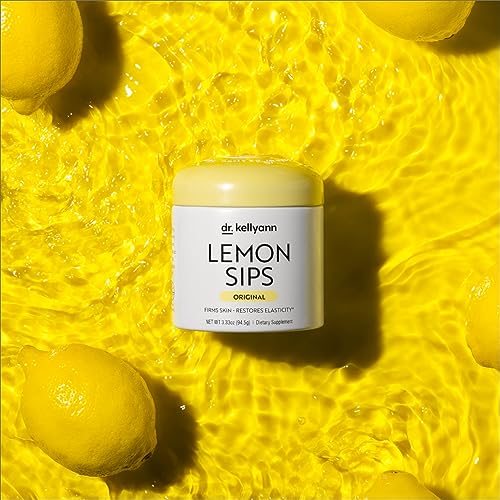 Dr. Kellyann Lemon Sips - Diet Citrus Drink Mix - Rehydrate, Detox, Revitalize - Sugar Free Dr. KellyannUS supplements