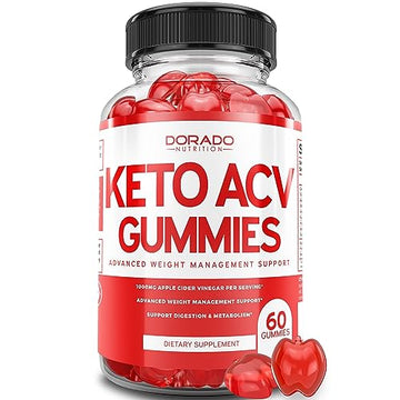Keto ACV Gummies for Weight Management Advanced Formula (1000mg Per Serving) DORADO NUTRITIONUS supplements