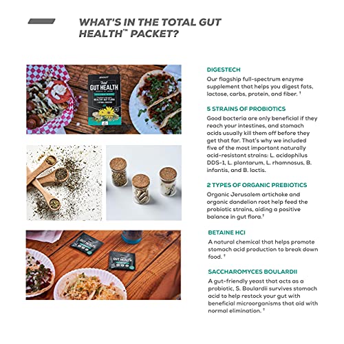 ONNIT Total Gut Health - Complete Probiotics & Digestive Enzyme Supplement ONNITUS supplements
