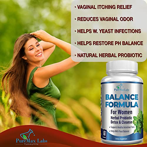 YUMMYVITE Balance Complex for Women - for Vaginal Health, Herbal Detox & Cleanse YUMMYVITEAu supplements