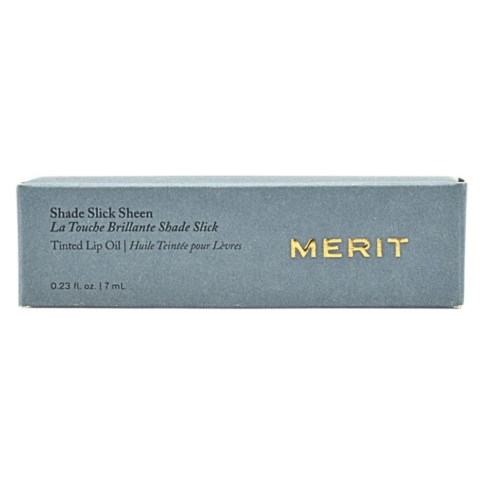 Merit Shade Slick Hydrating Tinted Lip Oil – Twin Set Mauve | Vegan Lip Gloss with Rosehip, Shea & Jojoba Oils for Moisturizing High-Shine Color MeritAu supplements