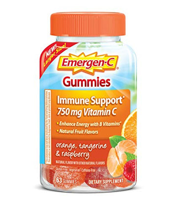 Emergen-C 750mg Vitamin C Gummies for Adults, Immune Support Gummies Emergen-CAu supplements
