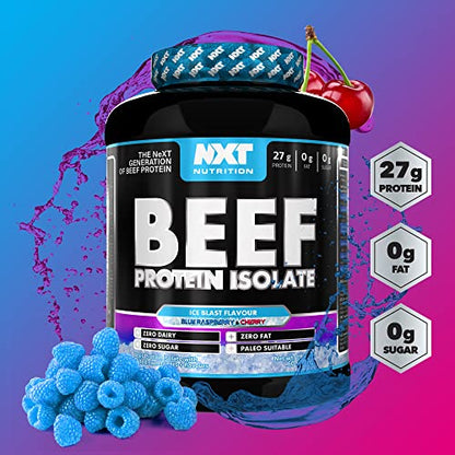 NXT Nutrition Beef Protein Isolate Powder - Protein Powder High in Natural Amino Acids NXT NutritionUS supplements