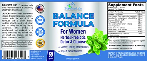 YUMMYVITE Balance Complex for Women - for Vaginal Health, Herbal Detox & Cleanse YUMMYVITEAu supplements