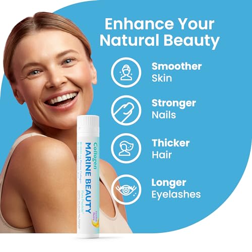 Swedish Nutra Marine Beauty Collagen | High Strength Type 1 & 3 Collagen to Rejuvenate Hair, Skin & Nails Swedish NutraAu supplements