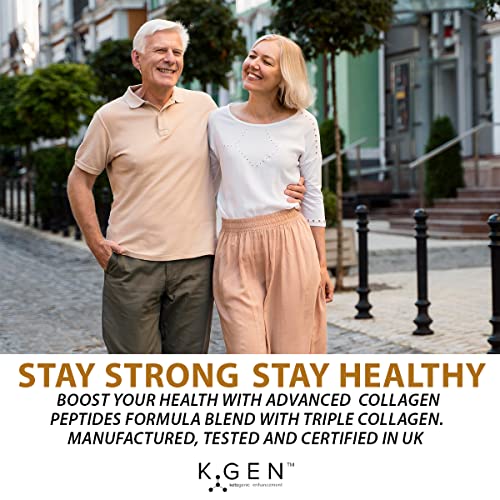 Pure Collagen Supplements Capsules Grass Fed Advanced Multi Collagen Peptides K GEN rejuvenation nutritionAu supplements