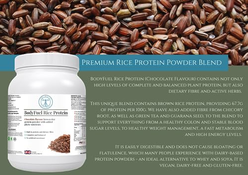 Complementary Supplements | BodyFuel Brown Rice Protein Powder Plus Chicory, Green Tea Complementary SupplementsAu supplements