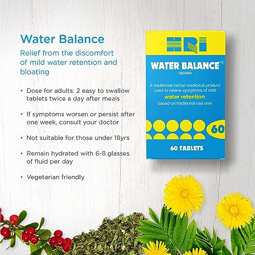 HRI Water Balance (Water Retention) THR - R- 60tabs HRIUS supplements