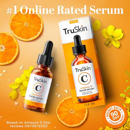 TruSkin Naturals Vitamin C Face Serum Anti Aging Face & Eye Serum TruSkin NaturalsUS supplements