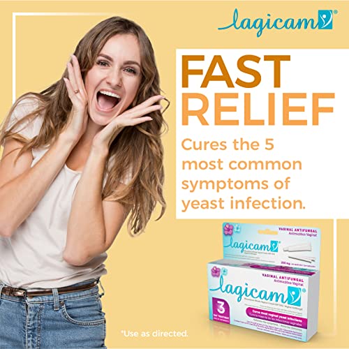 Lagicam Vaginal Yeast Infection, Antifungal 3 Day Miconazole Nitrate Treatment Cream LAGICAM VAu supplements