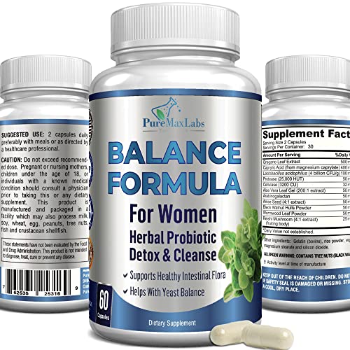 YUMMYVITE Balance Complex for Women - for Vaginal Health, Herbal Detox & Cleanse YUMMYVITEAu supplements