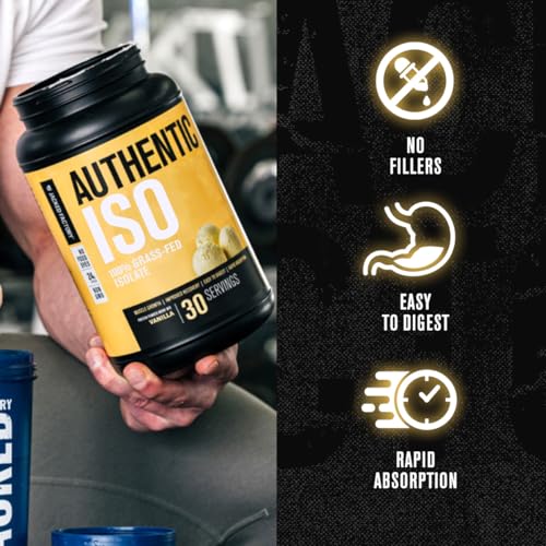 Jacked Factory Authentic ISO Grass Fed Whey Protein Isolate Powder - Low Carb Jacked FactoryUS supplements