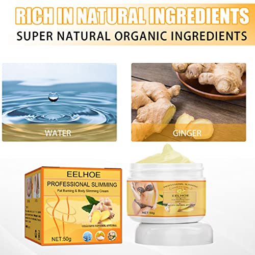 Ginger Fat Burning Cream Anti-cellulite Full Body Slimming Weight Loss Massaging Cream GrospeUS supplements
