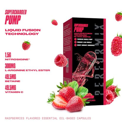 PERFORMIX Supercharged Pump - Nitrosigine and Betaine Pre Workout Supplement PERFORMIXUS supplements