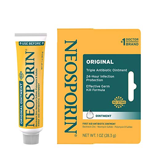 Neosporin Original Antibiotic Ointment, 24-Hour Infection Prevention , 1 oz NeosporinAu supplements