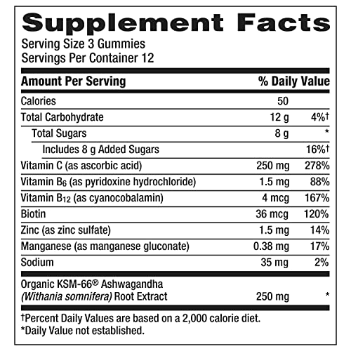 Emergen-C Vitamin C and Ashwagandha Gummies, Dietary Supplement for Immune Support ChapStickAu supplements