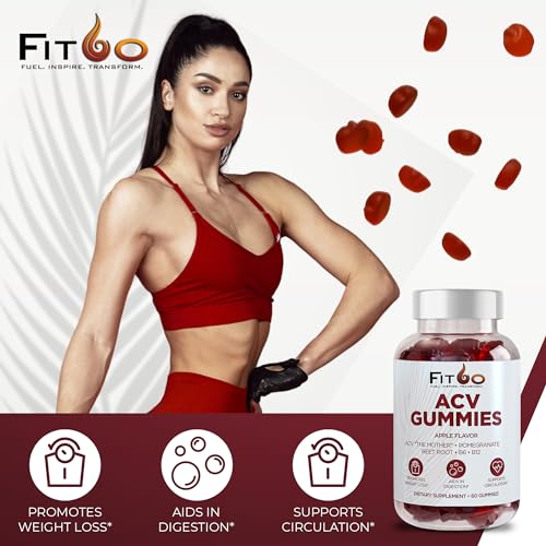 FIT60 Keto Apple Cider Vinegar Gummies with The Mother | Keto ACV Gummies for Advanced Healthy Weight FIT60US supplements