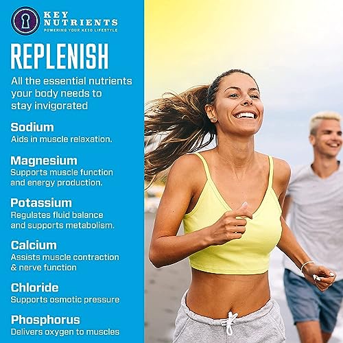 KEY NUTRIENTS Multivitamin Electrolytes Powder No Sugar - Tempting Blue Raspberry KEY NUTRIENTSAu supplements