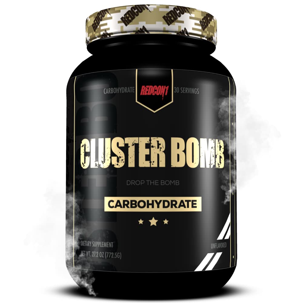 REDCON1 Cluster Bomb, Unflavored - Intra/Post Workout Carbs - Gluten Free + Vegan Cluster REDCON1Au supplements