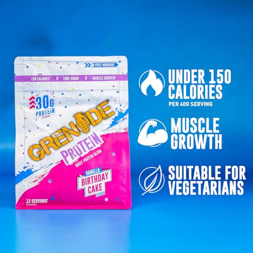 Grenade Protein Powder, Whey Protein Blend with 30g Protein per Serving, High Protein, Low Sugar GrenadeAu supplements