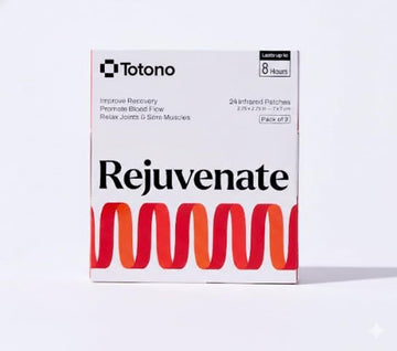 Totono Infrared Therapy Patches – 24 Far‑Infrared Bioceramic Patches (24 Pack) – Drug-Free, Portable, Essential Oil‑Infused for Muscles & Joints TotonoAu supplements