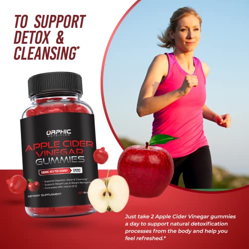 Apple Cider Vinegar Gummies with Mother- 1000mg - Supplement Formulated to Support ORPHIC NUTRITIONAu supplements