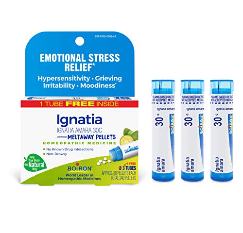 Boiron Ignatia Amara 30C Homeopathic Medicine for Relief from Emotional Stress, Hypersensitivity BoironAu supplements