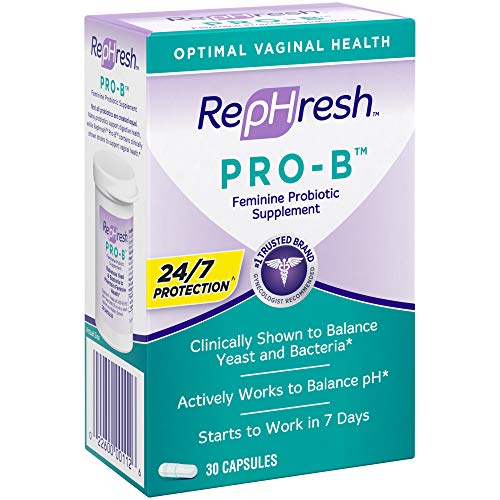 Rephresh Pro-B Probiotic Supplement for Women, 30 Oral Capsules (Pack of 2) RephreshAu supplements