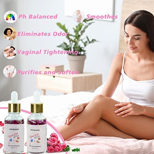 Yoni Wash & Yoni Oil & Yoni Soap for Women Set, 5.29oz Yoni Soap Bar, 2 * 30ml Feminine Oil, 6.7 fl.oz yonisayoAu supplements