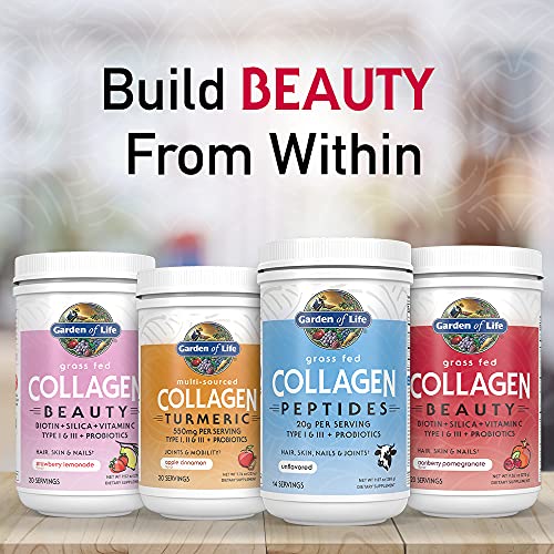 Garden of Life Grass Fed Collagen Beauty - Strawberry Lemonade, 20 Servings - Collagen Garden of LifeAu supplements