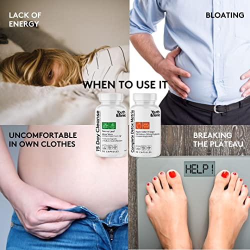 Youth & Tonic Colon Cleanser & Detox for Loss of Waste, Breaking The Plate Youth & TonicUS supplements