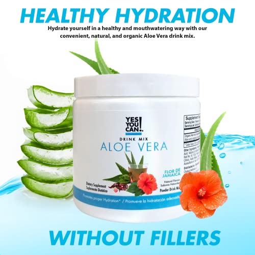 Yes You Can! Organic Aloe Vera Drink Mix - Super Greens Powder - Energy Drink Powder Yes You Can!Au supplements