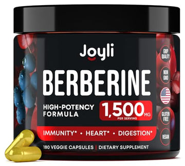 Berberine Supplement - Berberine 1500MG for Diet, GI Health & Water Loss - Pure Berberine JOYLI NutritionAu supplements