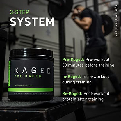 Kaged Original Pre-Workout Powder | Fruit Punch | Pre Formulated with Creatine, Beta Alanine KagedUS supplements