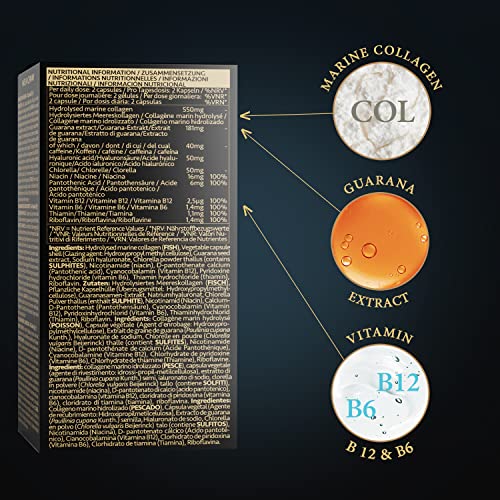 Marine Collagen - 60 Capsules of Type 1 Hydrolysed Marine Collagen SatinNaturelAu supplements